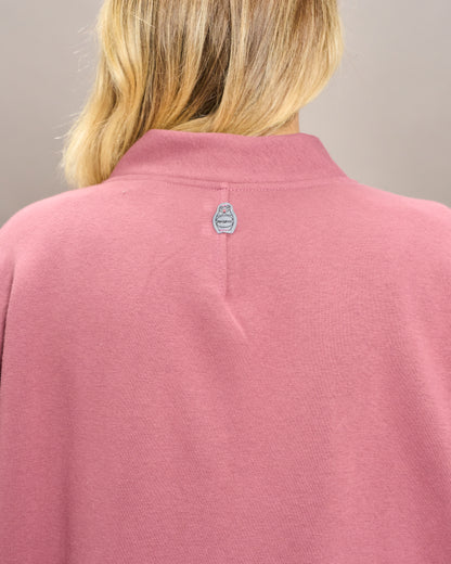 Flared Sweatshirt Jacket