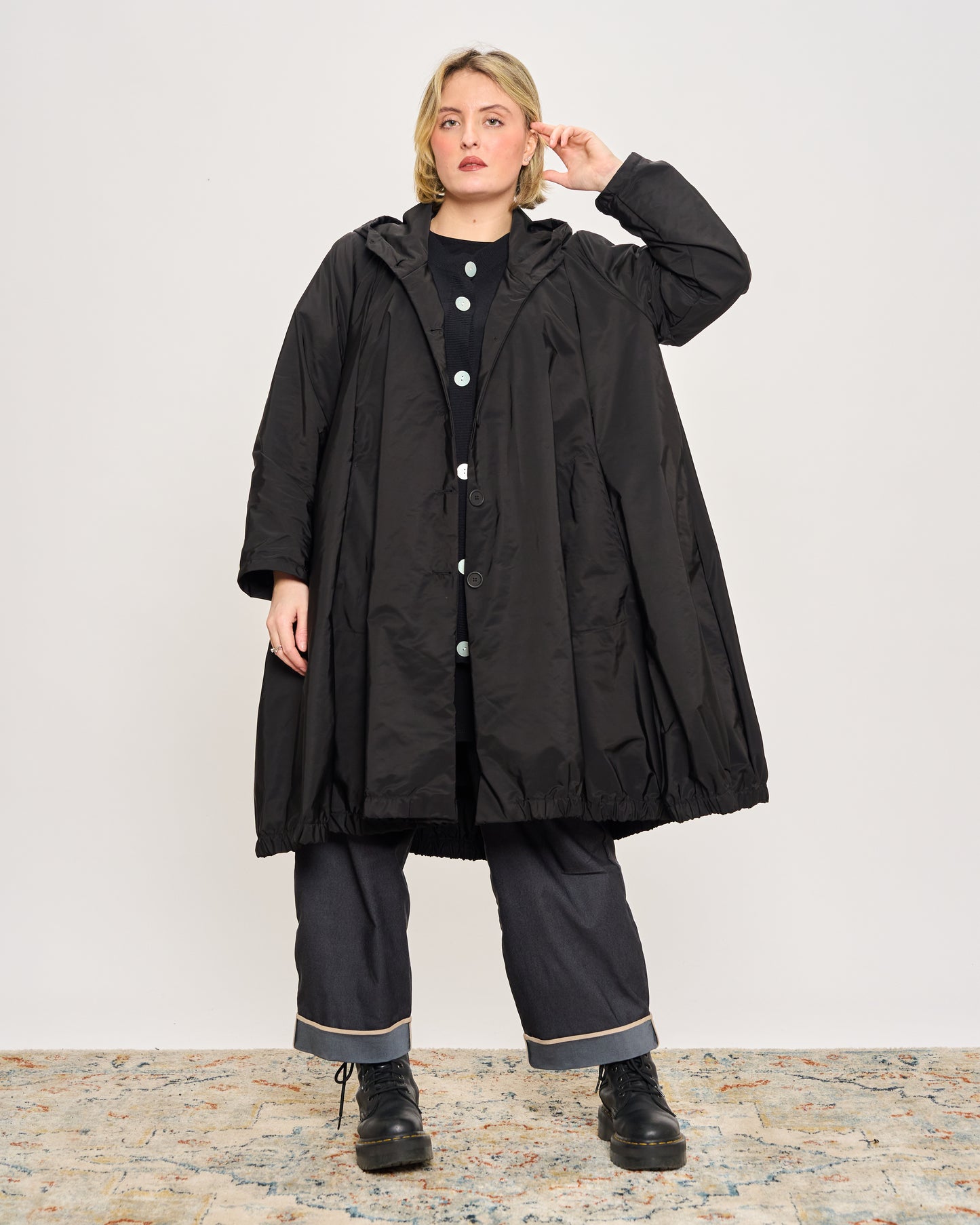 Wrinkled Wheel Raincoat