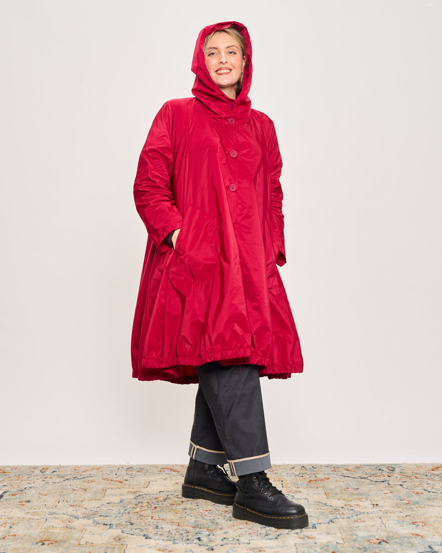 Wrinkled Wheel Raincoat