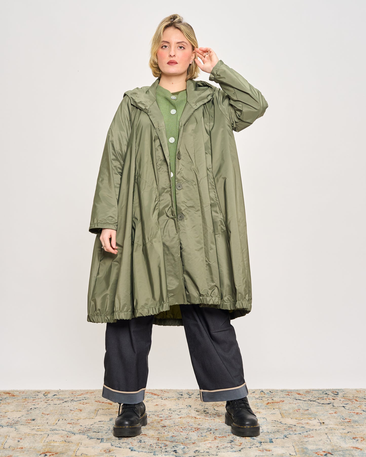 Wrinkled Wheel Raincoat