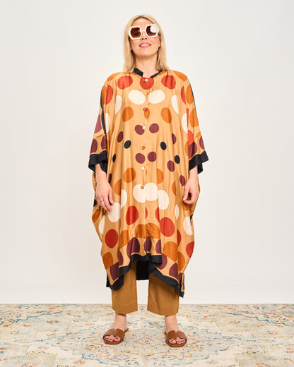 Abito Camicia Lungo Fantasia
