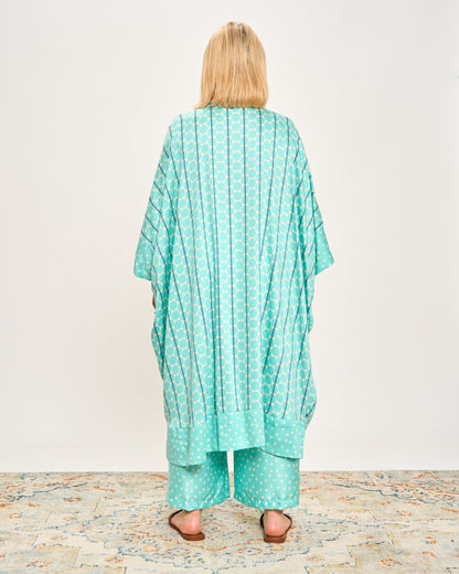 Abito Camicia Lungo Fantasia