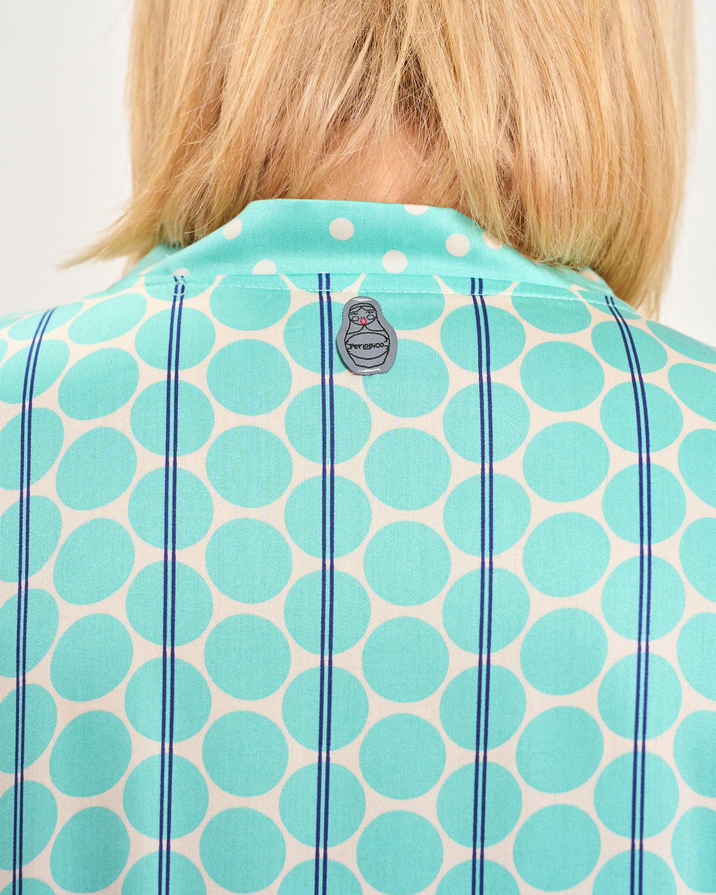 Abito Camicia Lungo Fantasia