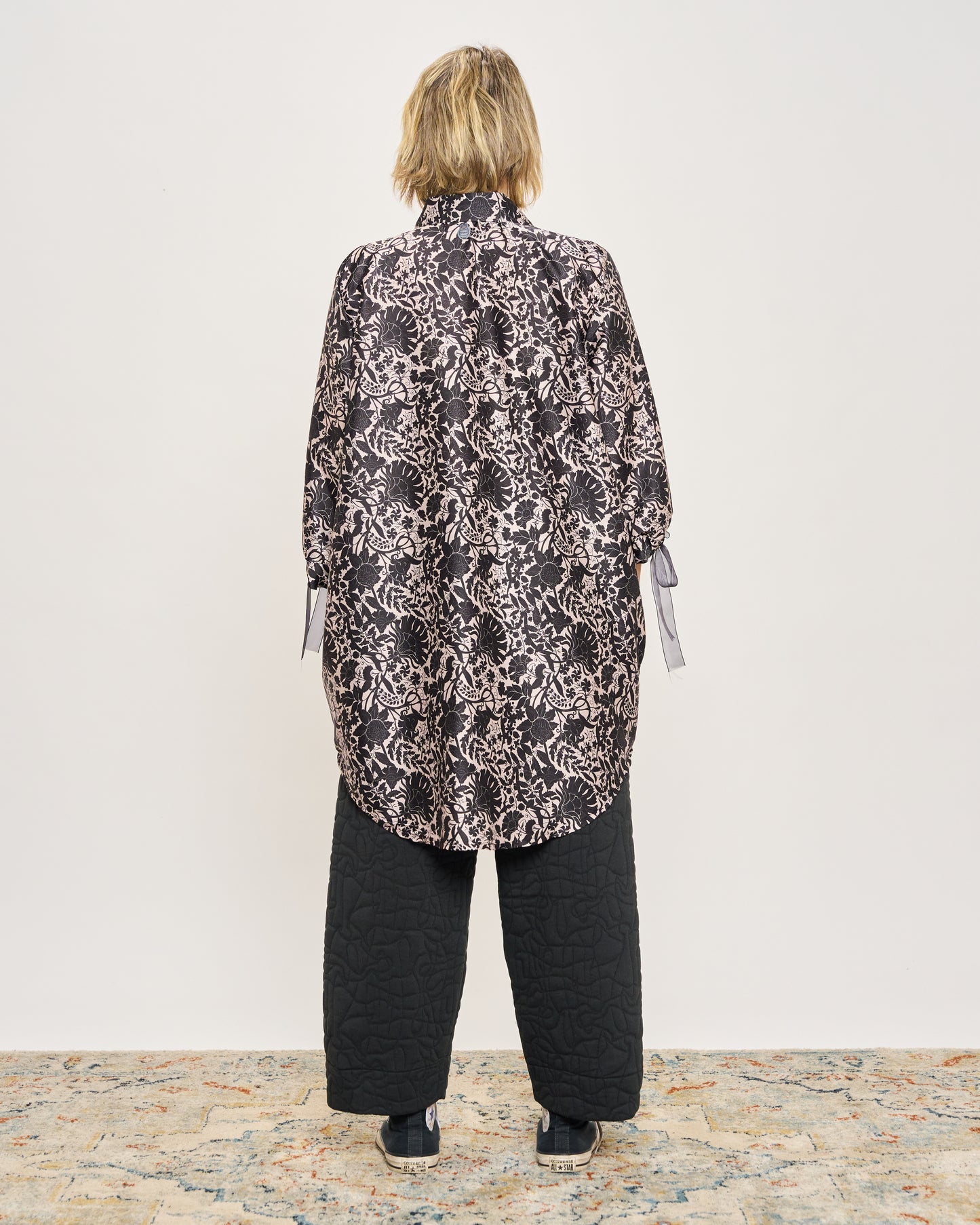 Oversized 70's Patterned Shirt