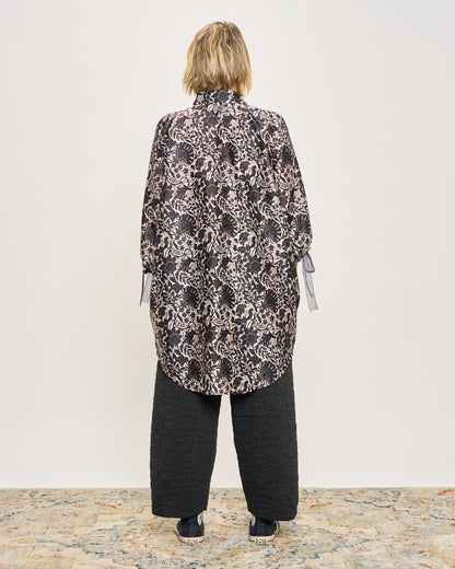Oversized 70's Patterned Shirt