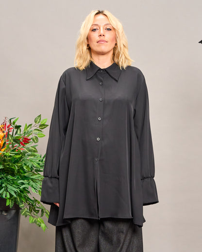 Ruffle Cuff Shirt