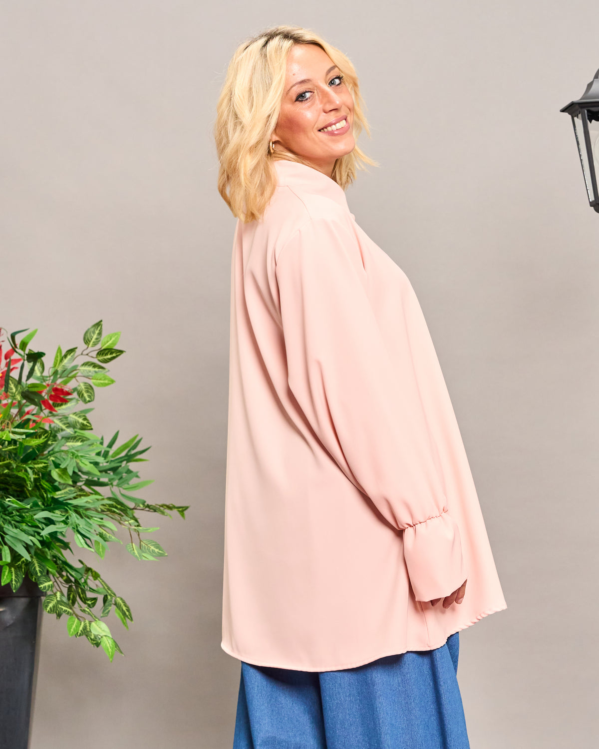 Ruffle Cuff Shirt