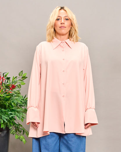 Ruffle Cuff Shirt
