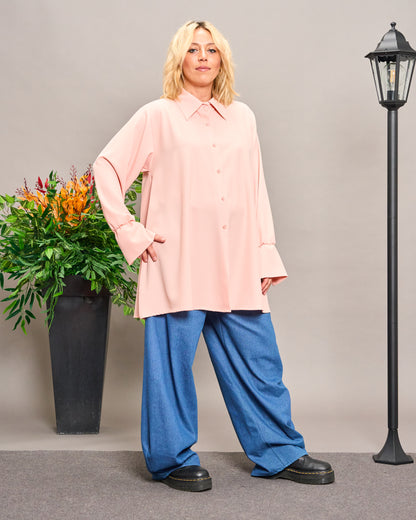 Ruffle Cuff Shirt