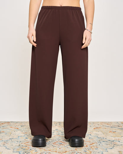 Pantalone Dritto in Cady
