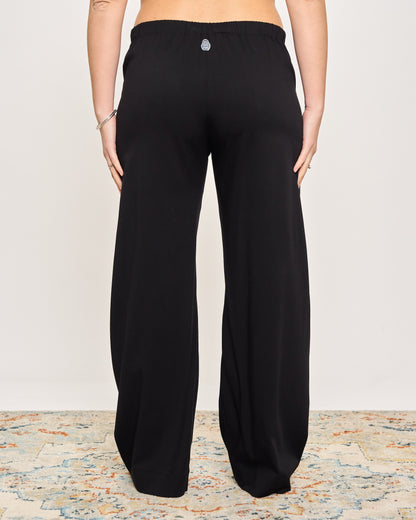 Pantalone Dritto in Viscosa Stretch