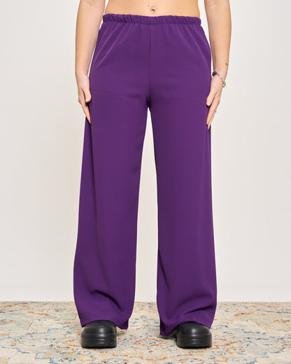 Pantalone Dritto in Cady