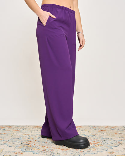 Pantalone Dritto in Cady