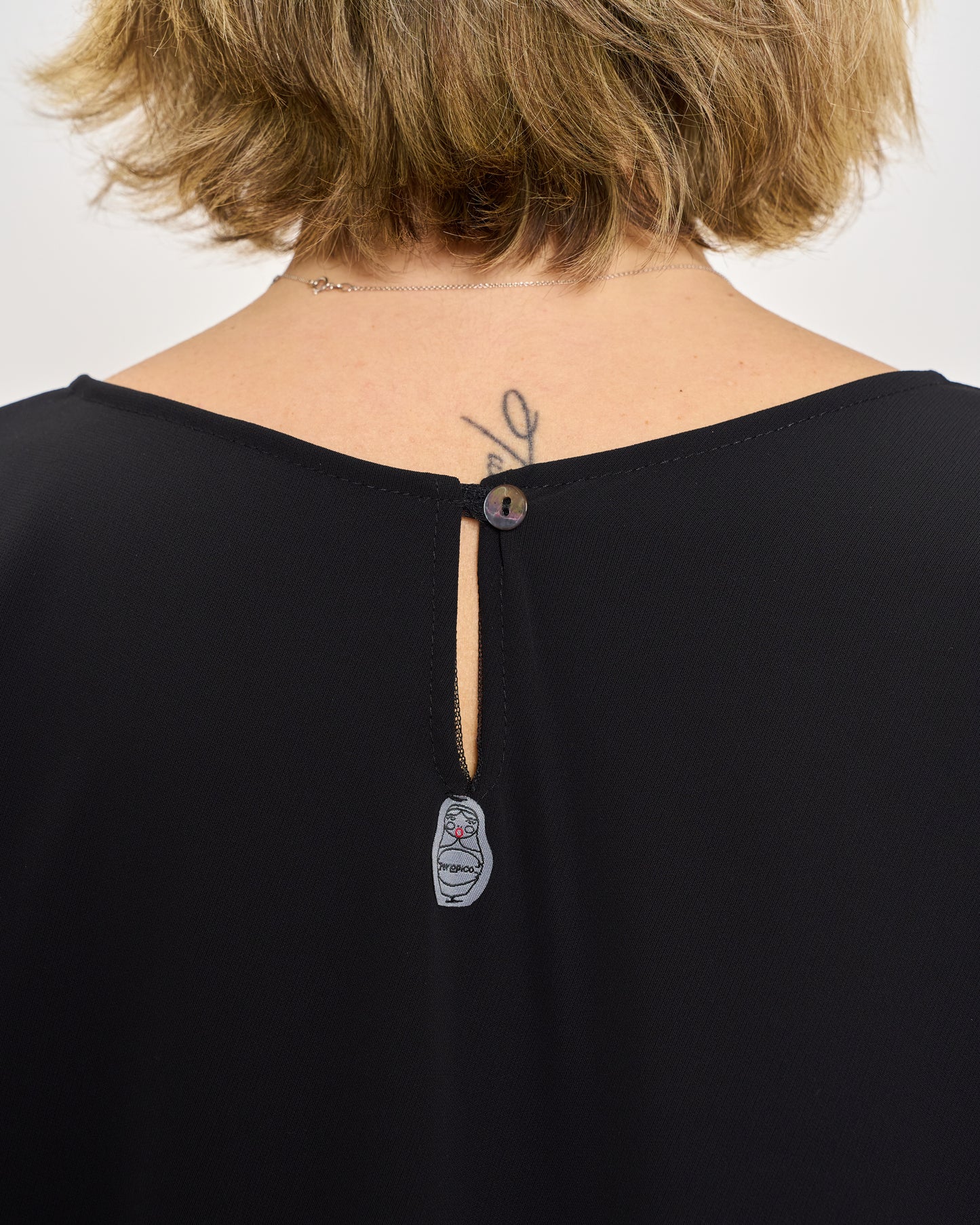 Maxi T-shirt in Cady