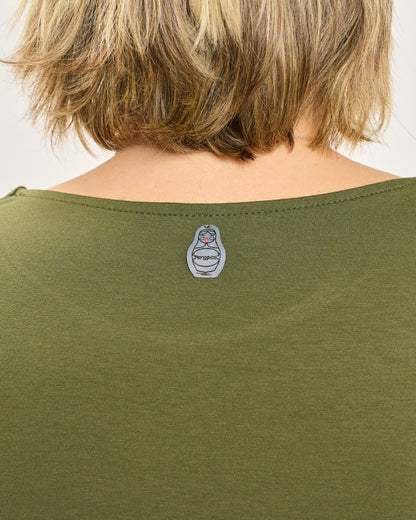 T-Shirt a Maniche Lunghe Oversize