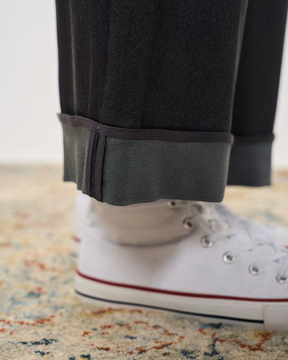Stretch Denim Trousers with Edges