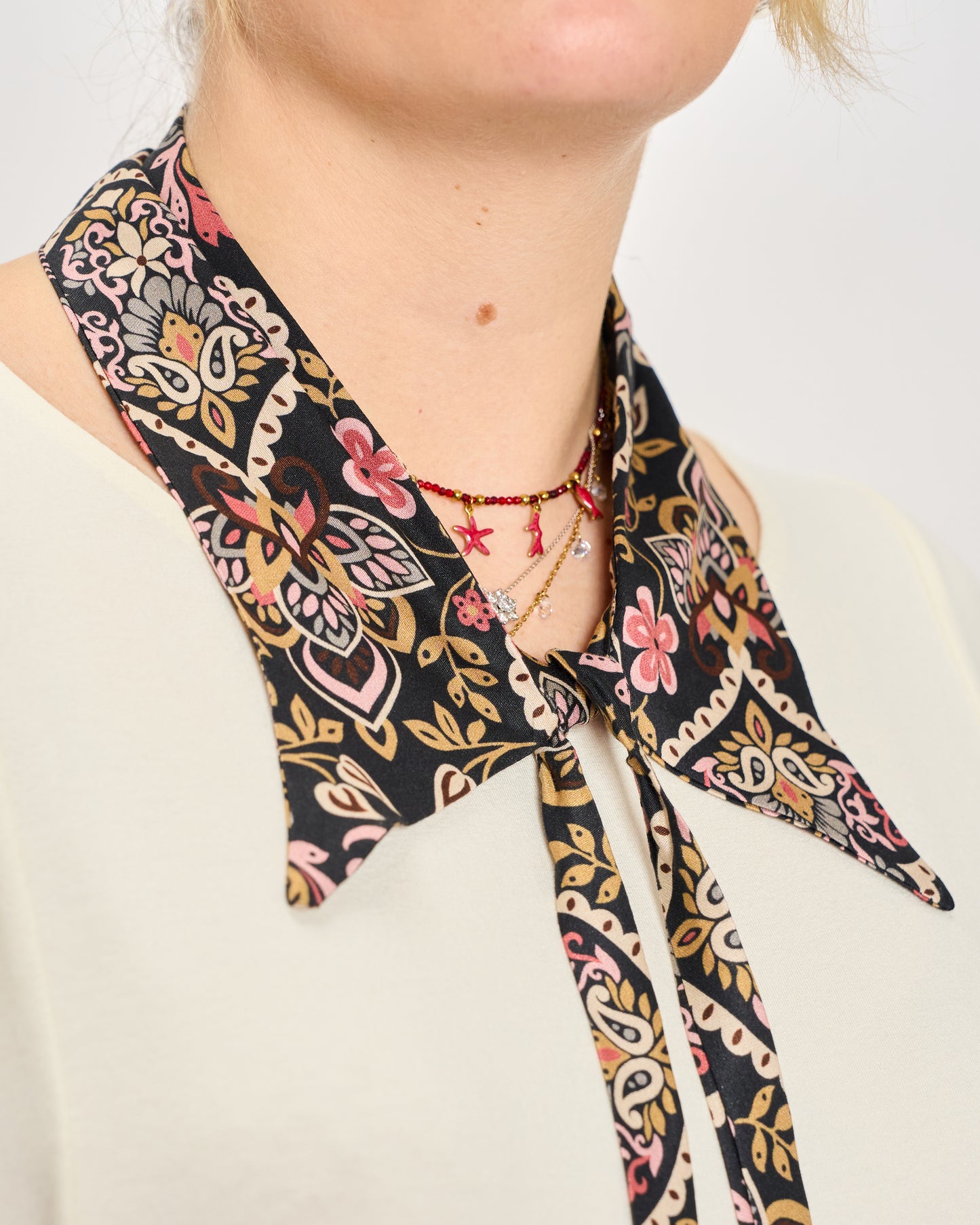 Colletto Camicia da Allacciare