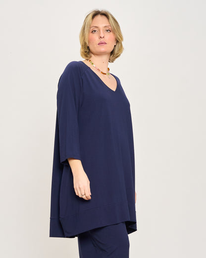 Maxi Maglia con Scollo a V