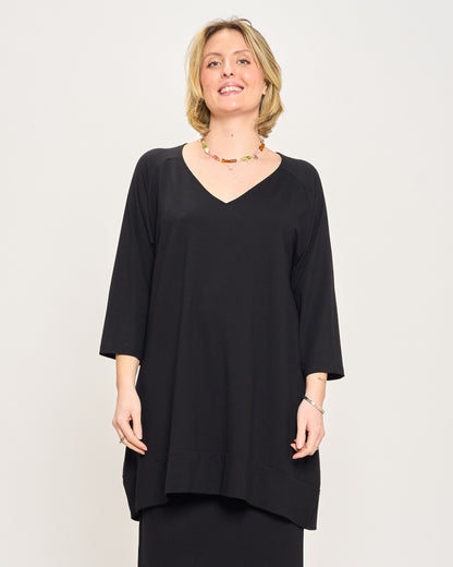 Maxi Maglia con Scollo a V