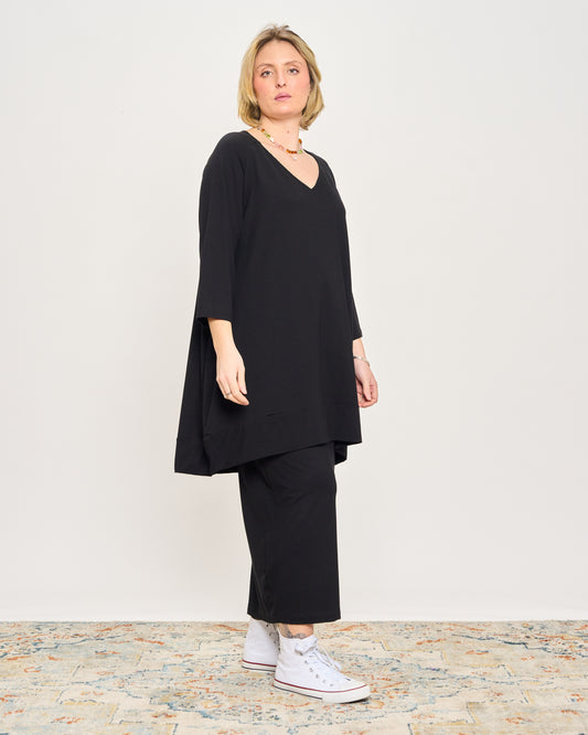 Maxi Maglia con Scollo a V