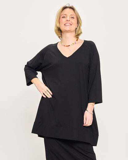 Maxi Maglia con Scollo a V