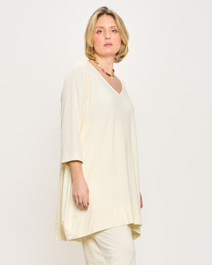 Maxi Maglia con Scollo a V