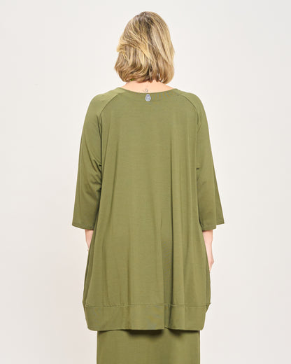 Maxi Maglia con Scollo a V