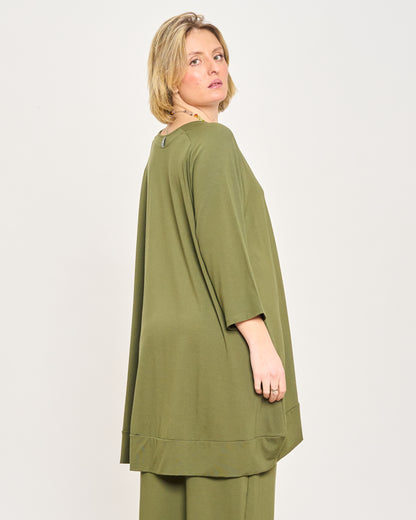 Maxi Maglia con Scollo a V