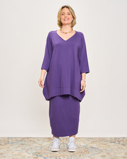 Maxi Maglia con Scollo a V