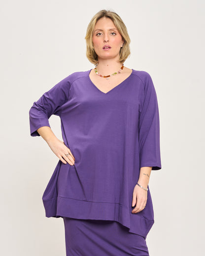 Maxi Maglia con Scollo a V