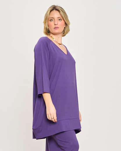 Maxi Maglia con Scollo a V