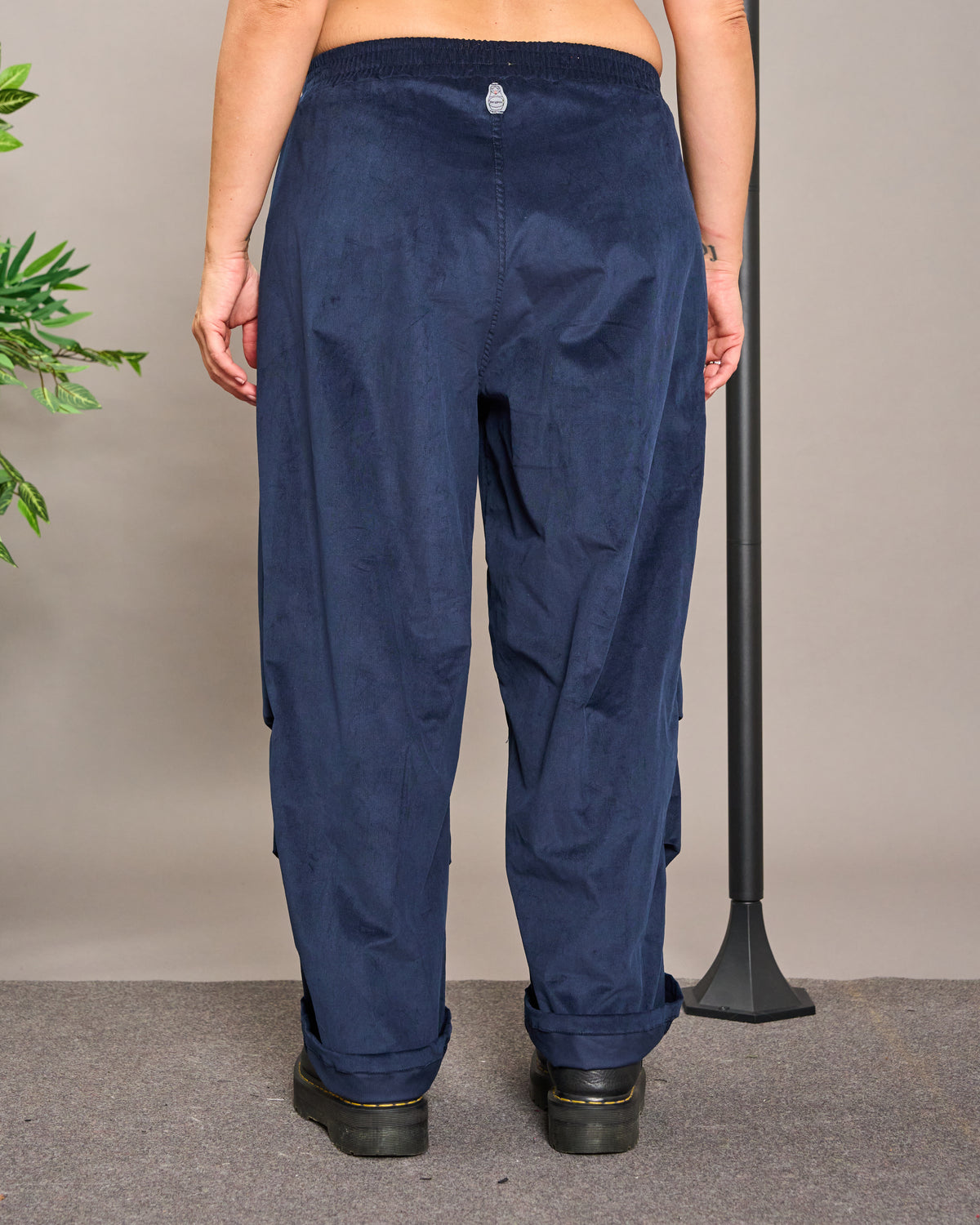 Velvet Baggy Trousers