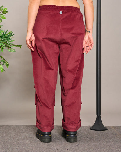 Velvet Baggy Trousers
