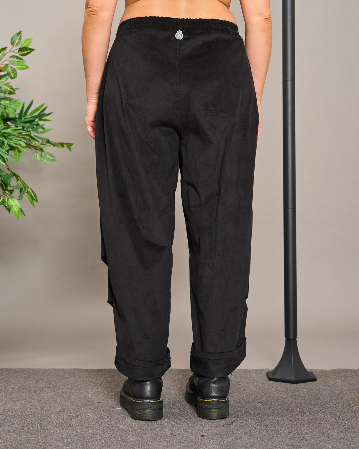Velvet Baggy Trousers