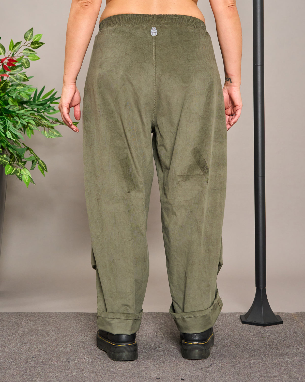 Velvet Baggy Trousers