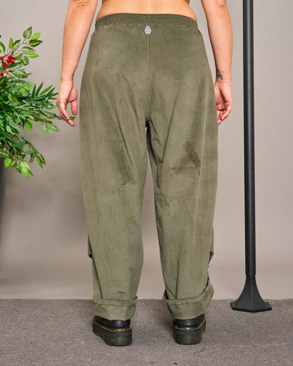 Velvet Baggy Trousers