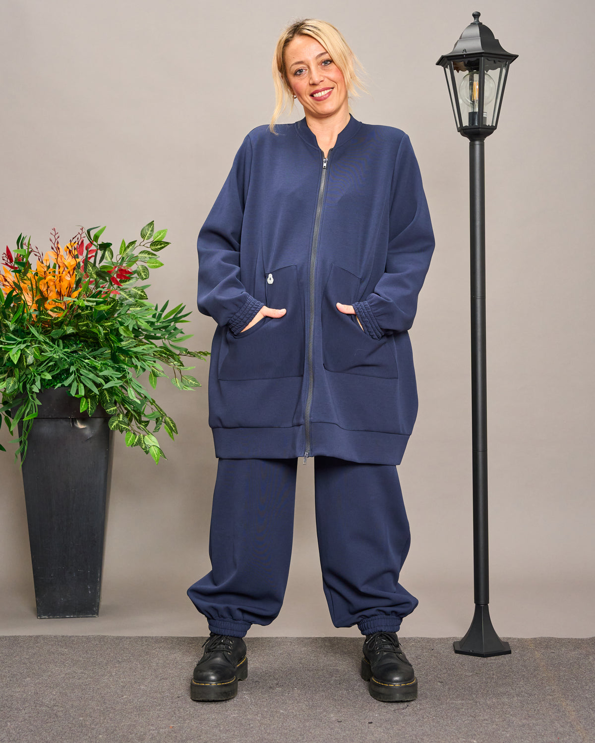 Pantalone in Felpa con Elastico