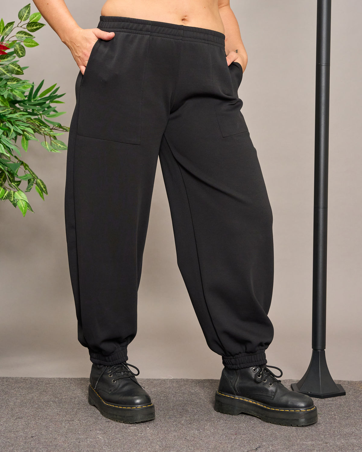 Pantalone in Felpa con Elastico