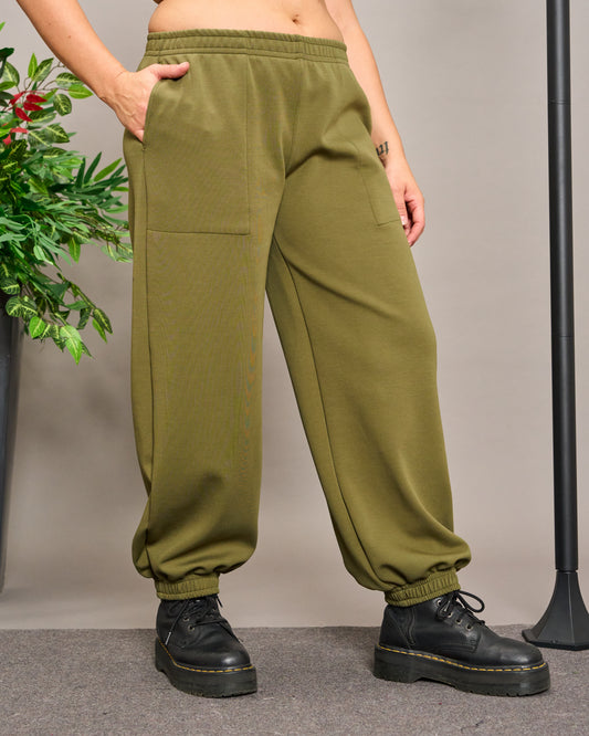 Pantalone in Felpa con Elastico