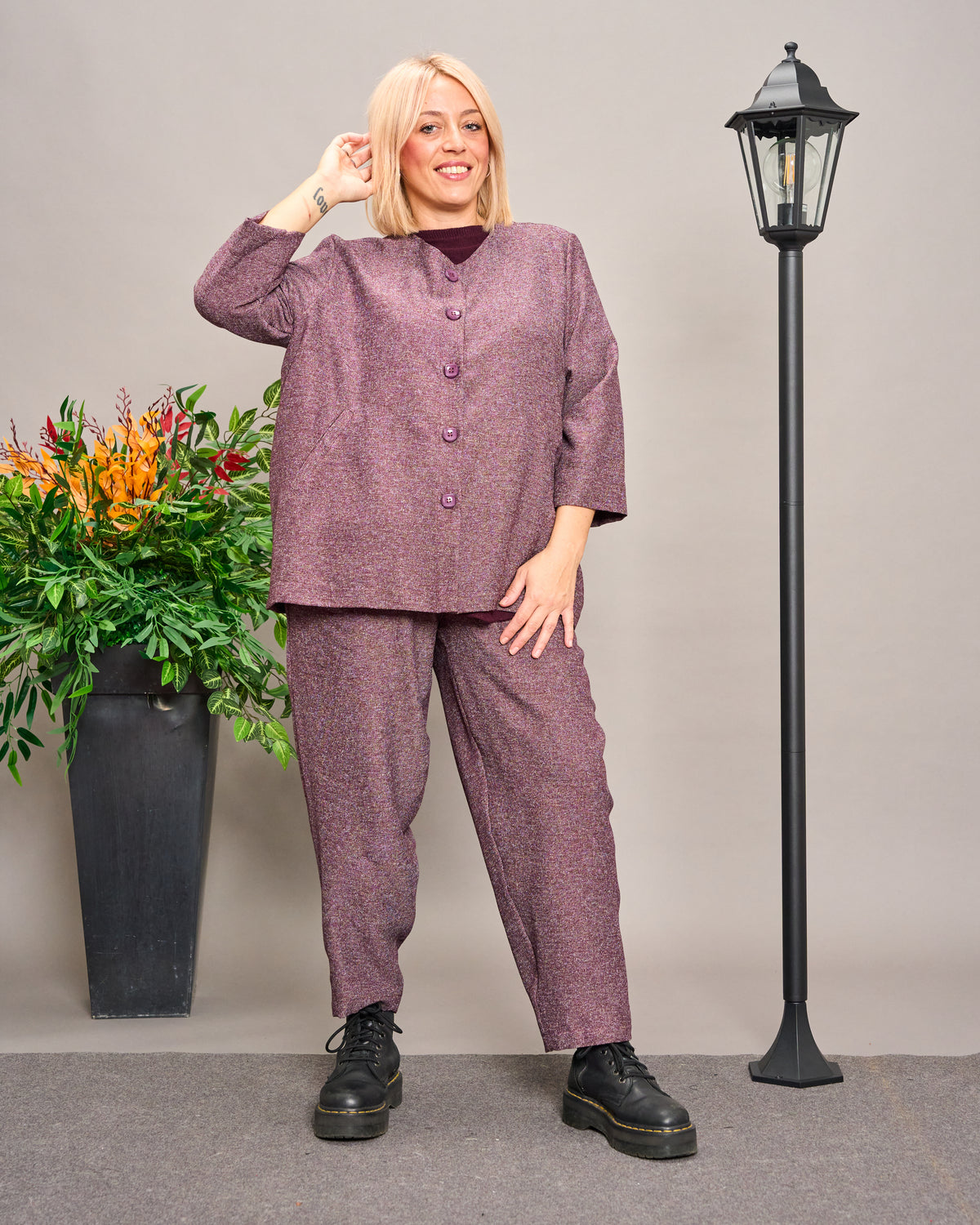 Pantalone con Tasche Frontali