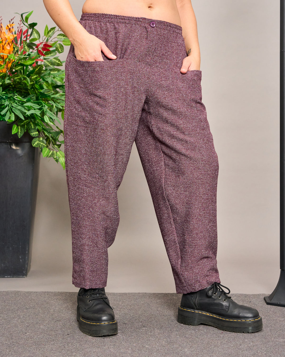 Pantalone con Tasche Frontali