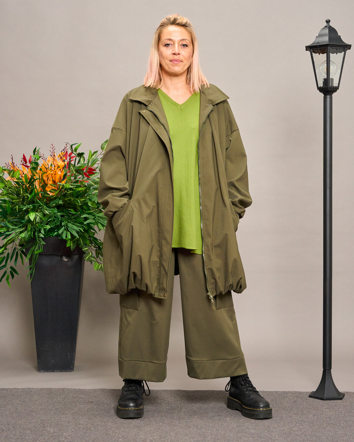 Lined Bomber Jacket