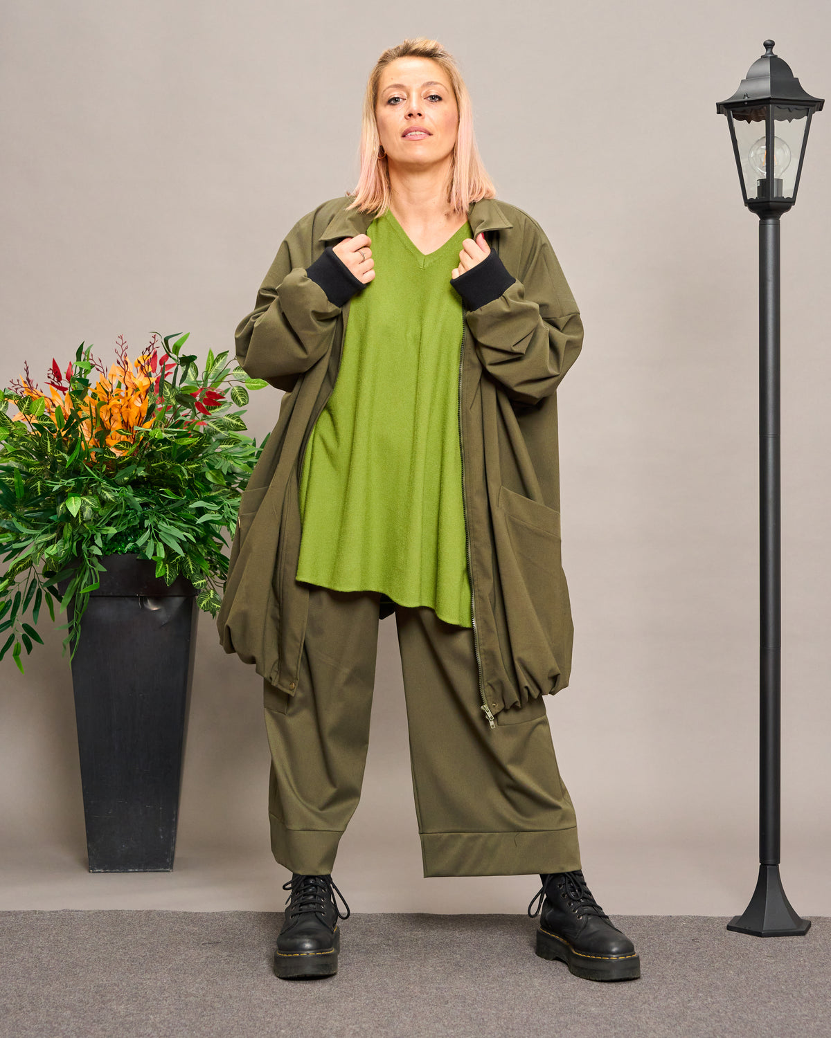 Lined Bomber Jacket