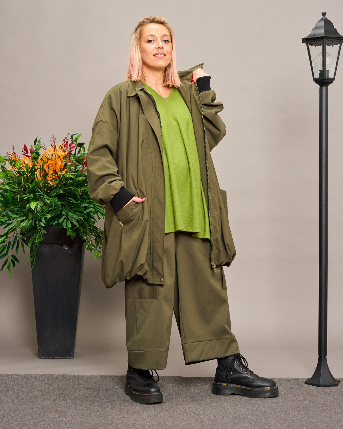 Lined Bomber Jacket