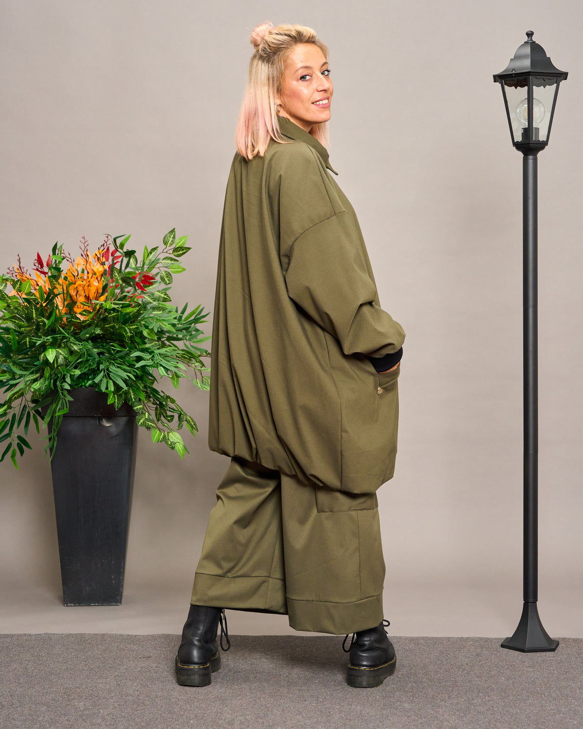 Lined Bomber Jacket