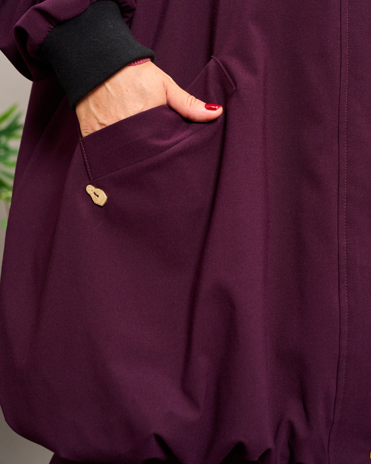 Lined Bomber Jacket