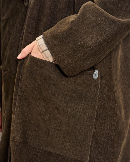 Oversized Unstructured Double-Breasted Jacket