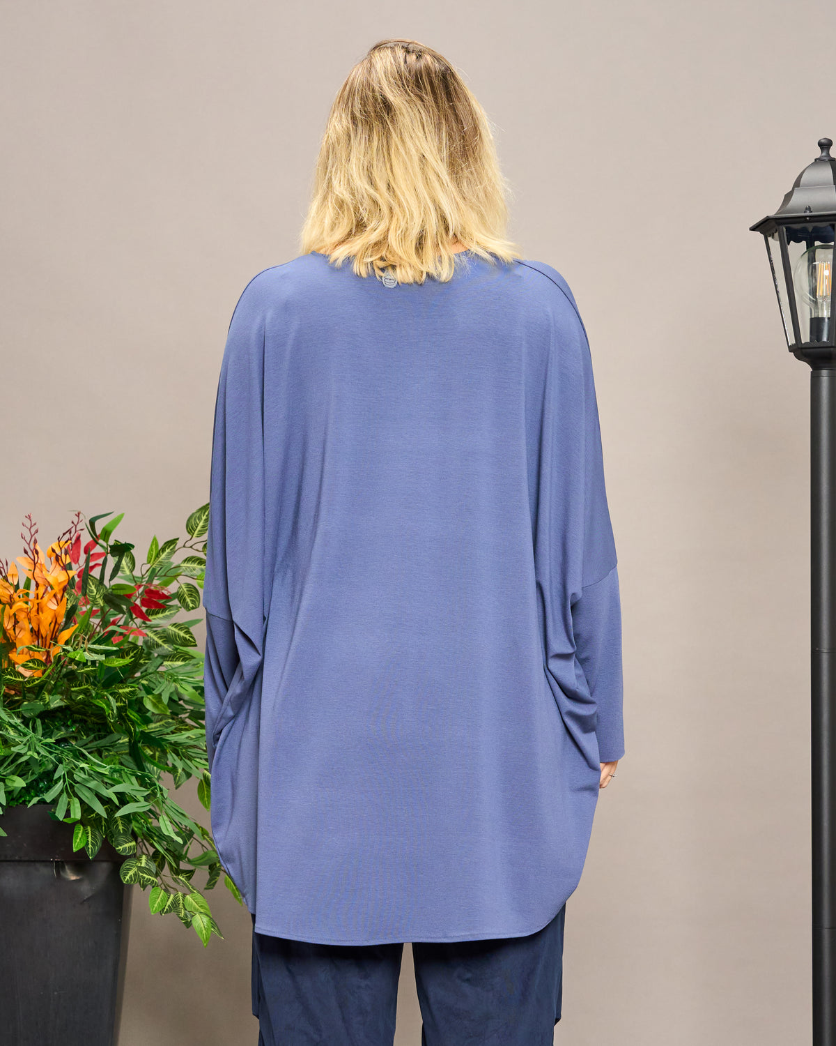 Solid Color Boxy Oversized Sweater