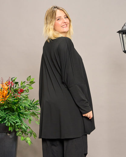Solid Color Boxy Oversized Sweater
