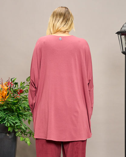Solid Color Boxy Oversized Sweater